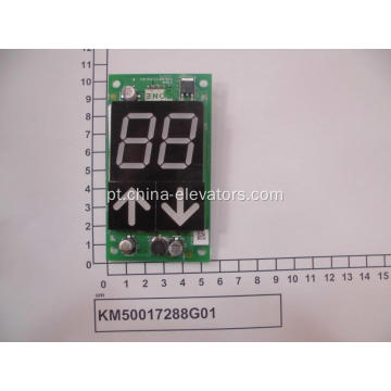 KM50017288G01 LOP AVD7S Placa de exibição para elevadores Kone